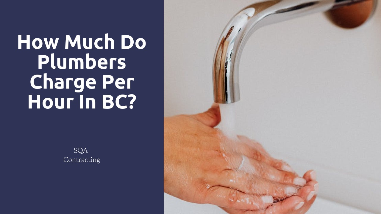 How much do plumbers charge per hour in BC?